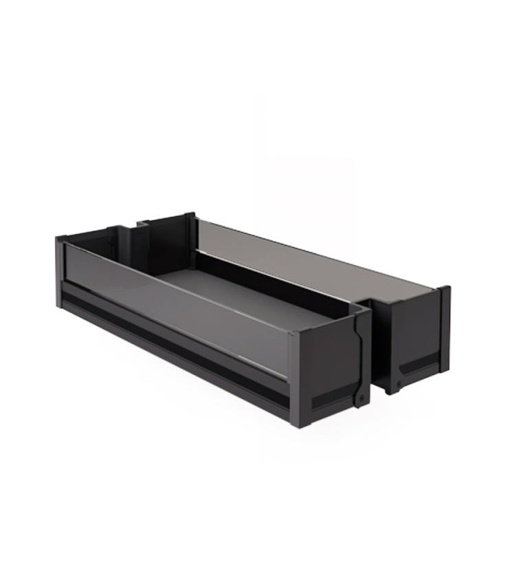 1852MK Cestello per colonna estraibile art. 818 - 852 - 859 Nero