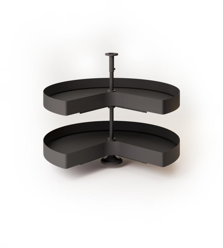 828H Kit girevole angolo colonna 3/4 Ardesia