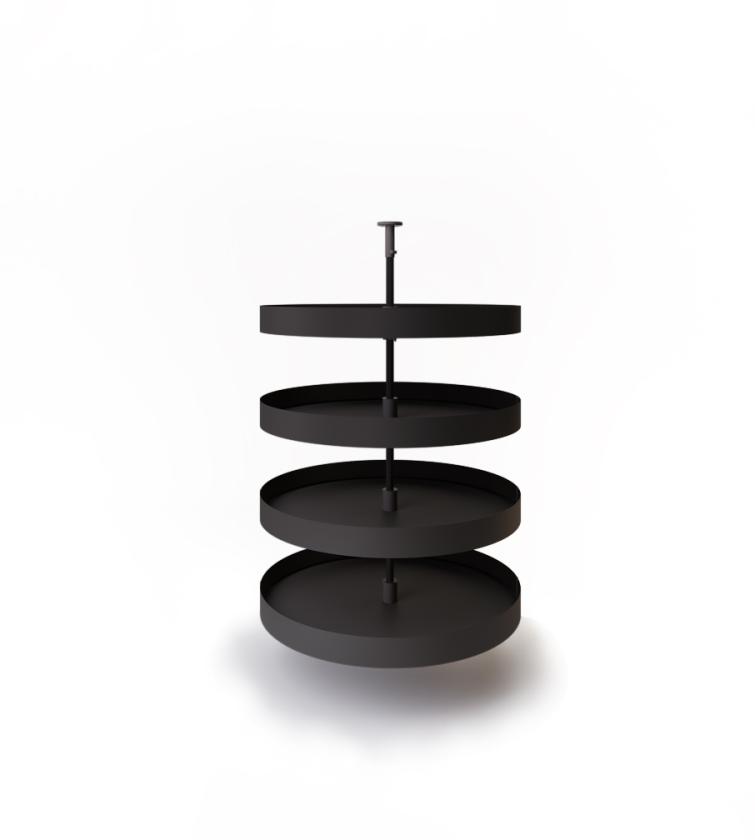 830AH Kit girevole angolo colonna  4/4 Nero