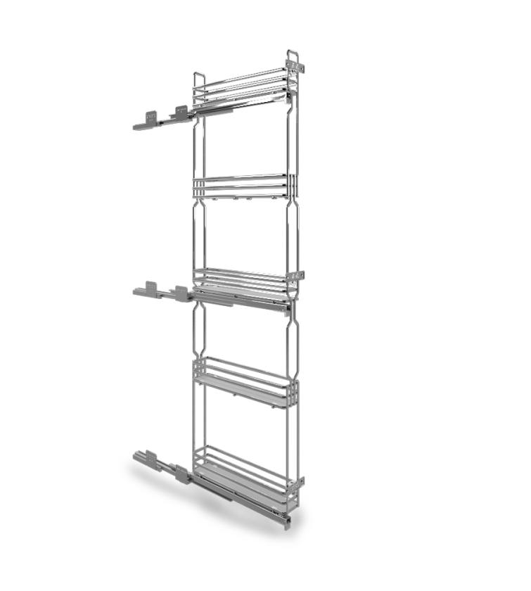 5824E Colonna UNIQA Cromo Grigio