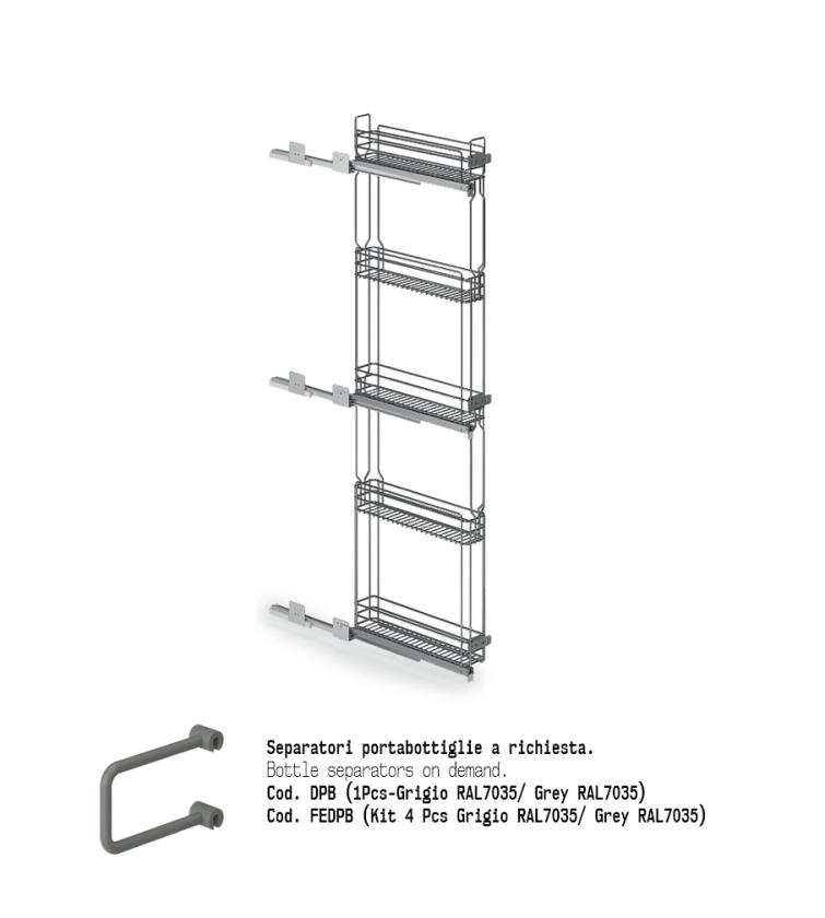 824 Colonna estraibile Slate