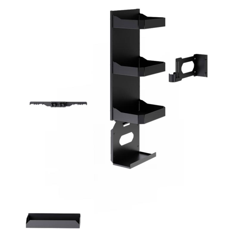 LIM Complessivo accessori interni per articoli da pulizia Black
