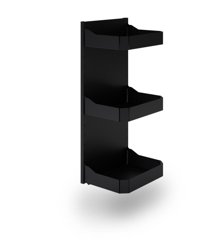 L04 Paretina attrezzata Nero