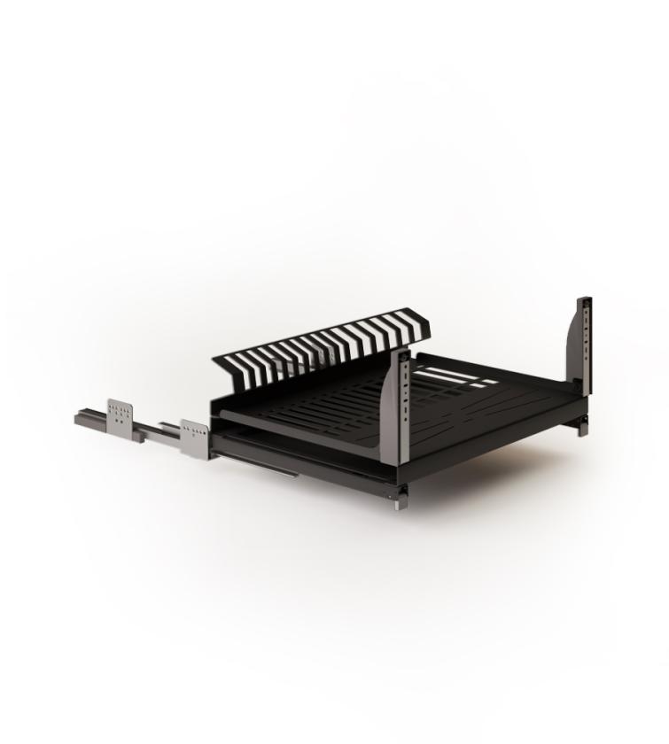 6703H Scolapiatti estraibile per base Nero