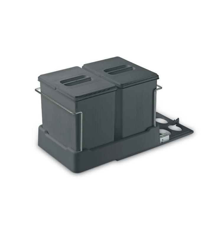 97DE/1 Pattumiera estraibile Slate