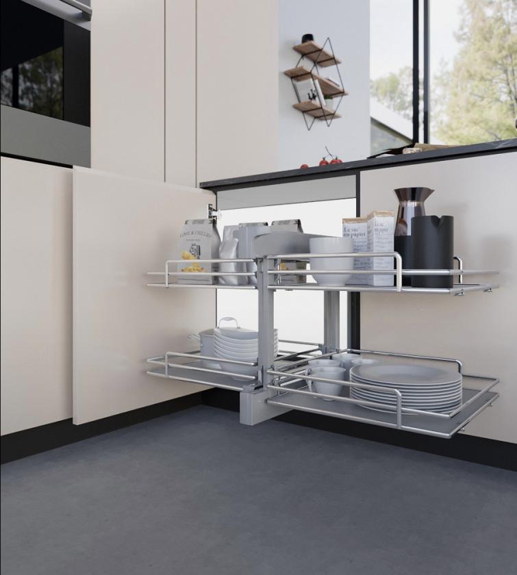 839BE Low reversible corner mechanism